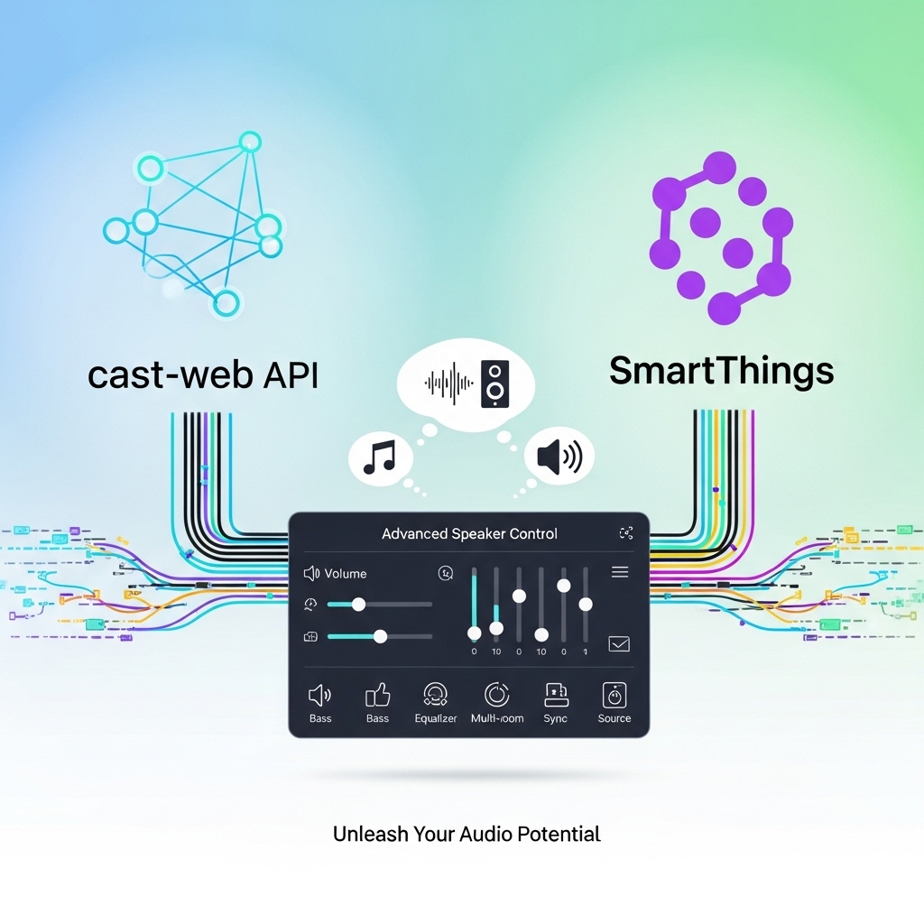 How to Use cast-web API SmartThings Commands for Advanced Speaker Control