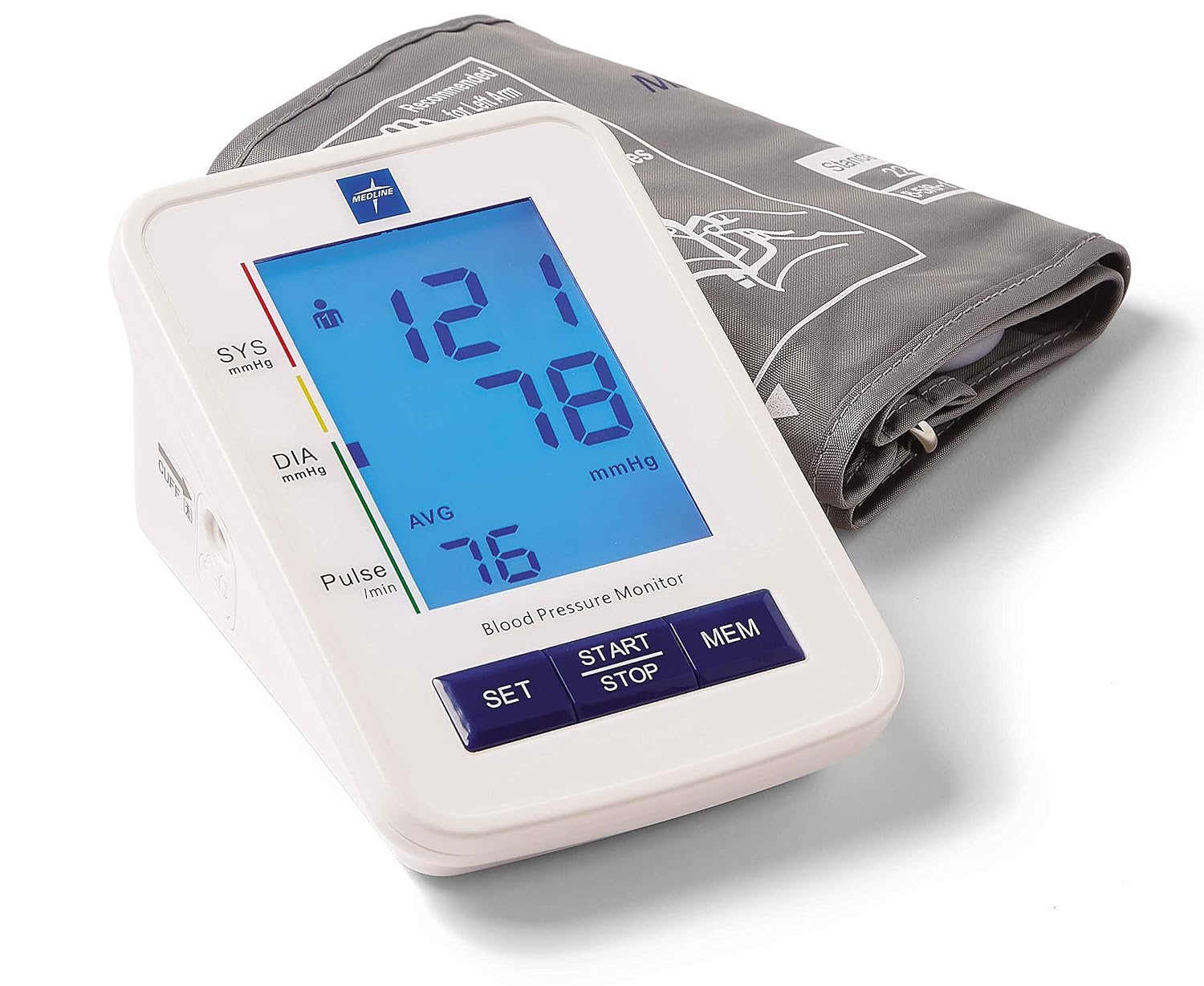 medline blood pressure monitor
